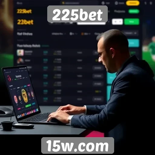 Experiência do usuário no site da 225bet